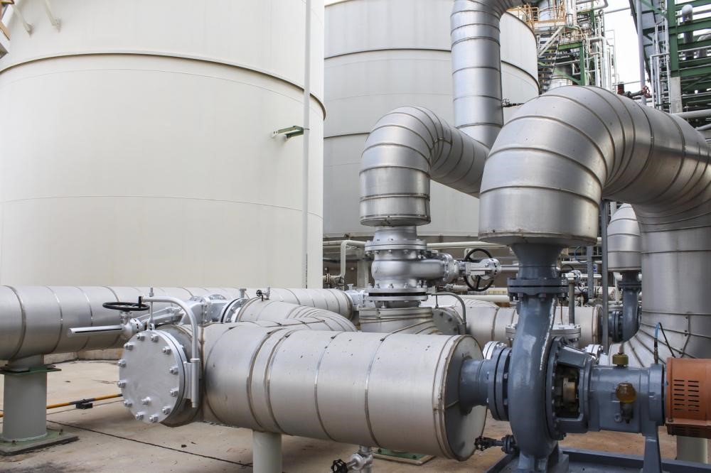 industrial processing equipment pneumatic conveying tubing