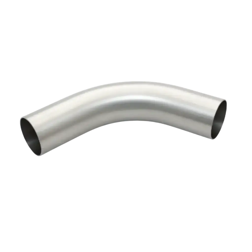 45 degree short radius industrial vacuum elbow for pneumatic conveying and central vacuum tubing systems