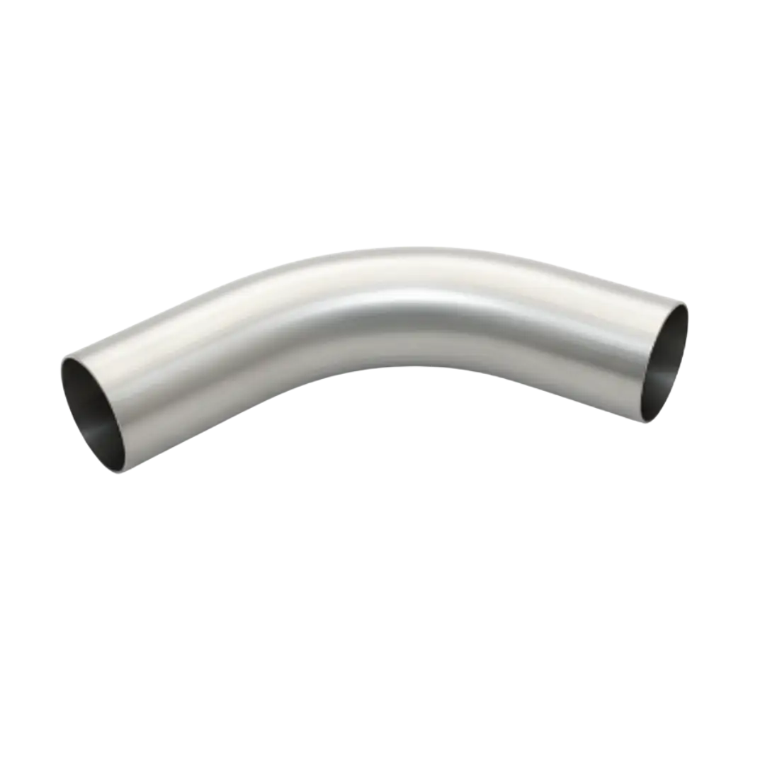 45 degree short radius industrial vacuum elbow for pneumatic conveying and central vacuum tubing systems