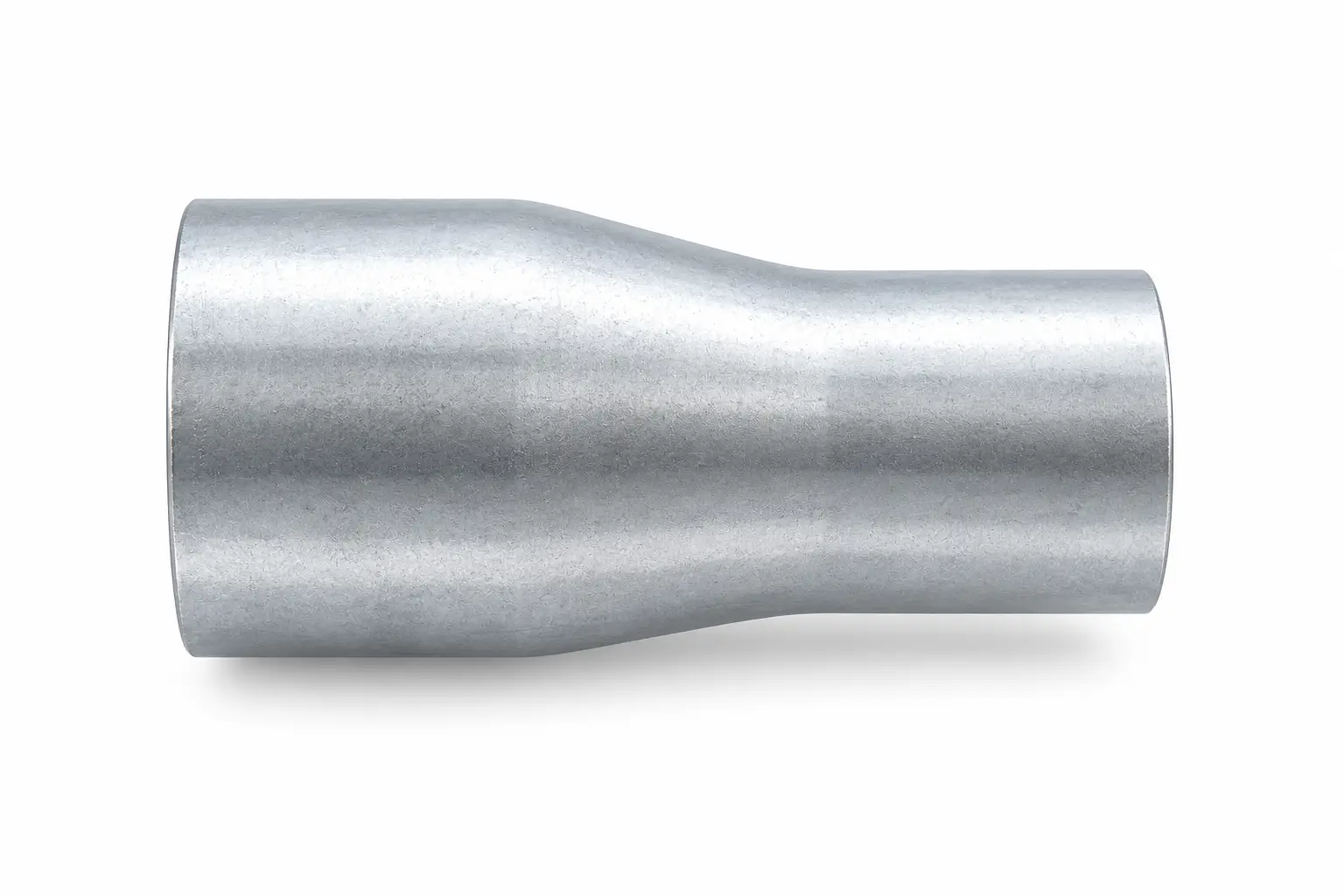 Industrial vacuum reducer coupling for pneumatic conveying tubing, pipe reduction and material handling system connections